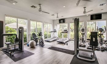 24-Hour Cardio And Weightlifting Center at The Arbor Walk Apartments, Tampa, Florida